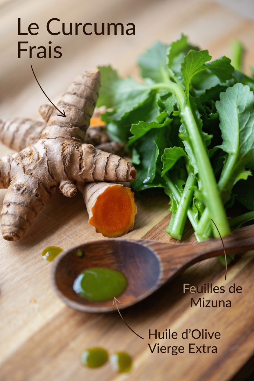 Découvrez de simples habitudes quotidiennes avec le curcuma et le jus vert pour soutenir votre santé et votre niveau d’énergie