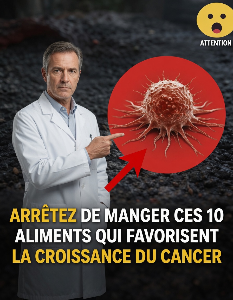 ARRÊTEZ DE MANGER CES 10 ALIMENTS QUI FAVORISENT LA PROGRESSION DU CANCER