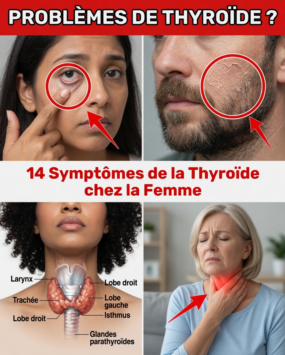 14 symptômes de la thyroïde chez la femme à ne jamais ignorer