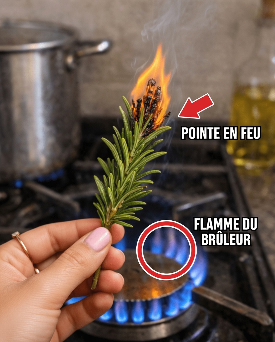 Brûlez une branche de romarin chez vous : un rituel simple qui peut transformer l’atmosphère