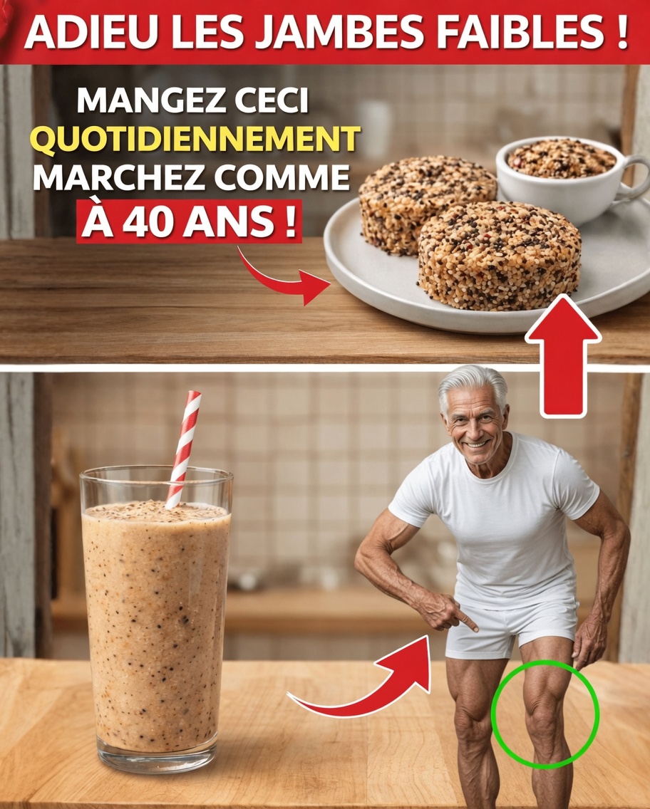 Vous voulez des jambes PLUS FORTES même après 80 ans ? Mangez CECI tous les jours (Conseils santé pour seniors)