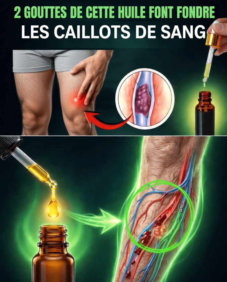Les 6 huiles de cuisine qui dissolvent discrètement la plaque, stoppent les caillots et transforment les « jambes lourdes » en « jambes légères »