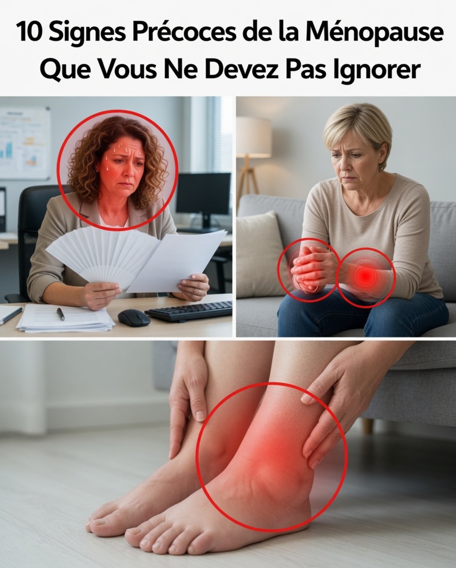 Ménopause précoce : 10 signes (et plus) à surveiller