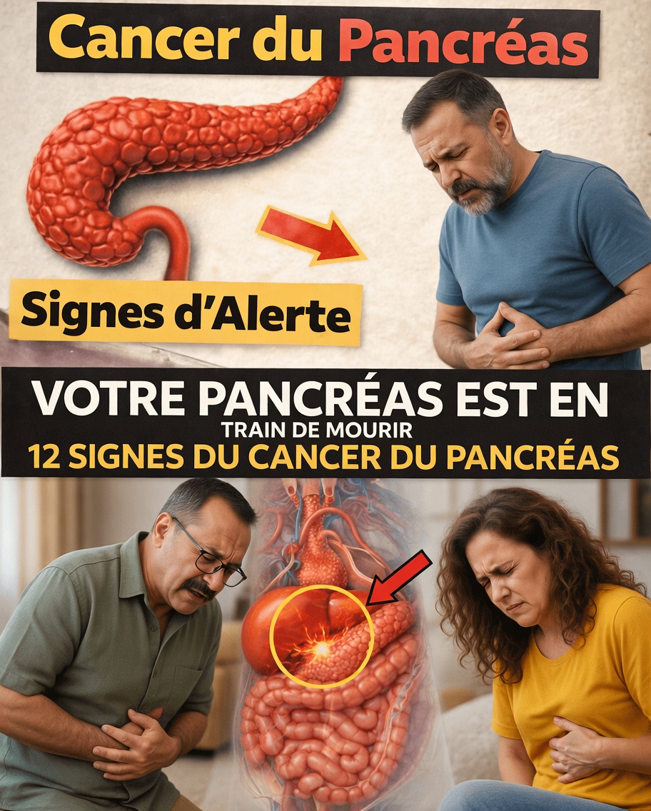 12 signes du cancer du pancréas à ne jamais ignorer !