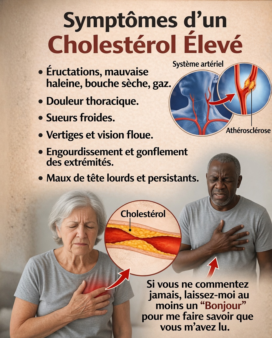 Reconnaître les symptômes d’un taux de cholestérol élevé : conseils pratiques pour repérer les premiers signes et préserver votre bien-être global