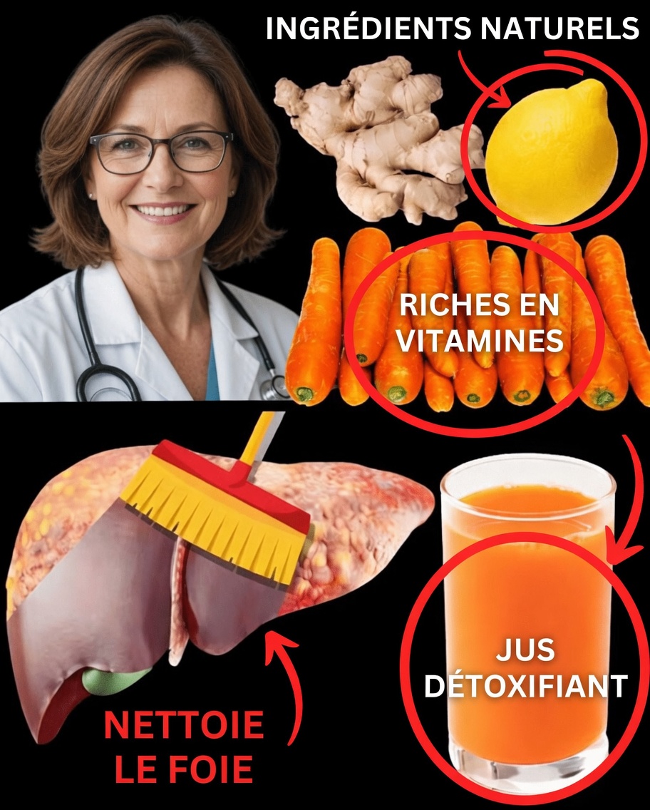 Comment une boisson quotidienne au gingembre, citron et carotte peut aider à soutenir une digestion saine et la fonction hépatique