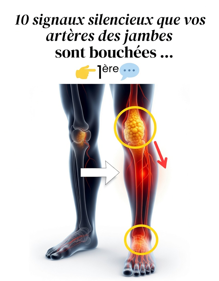 Les médecins alertent : 10 signes silencieux indiquant que les artères de vos jambes sont bouchées