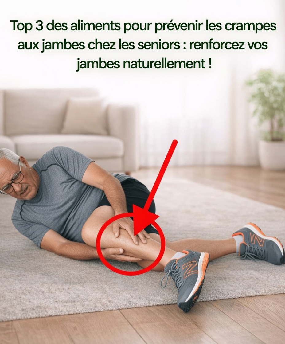 Seniors : renforcez vos jambes et réduisez les crampes grâce à ces 3 aliments