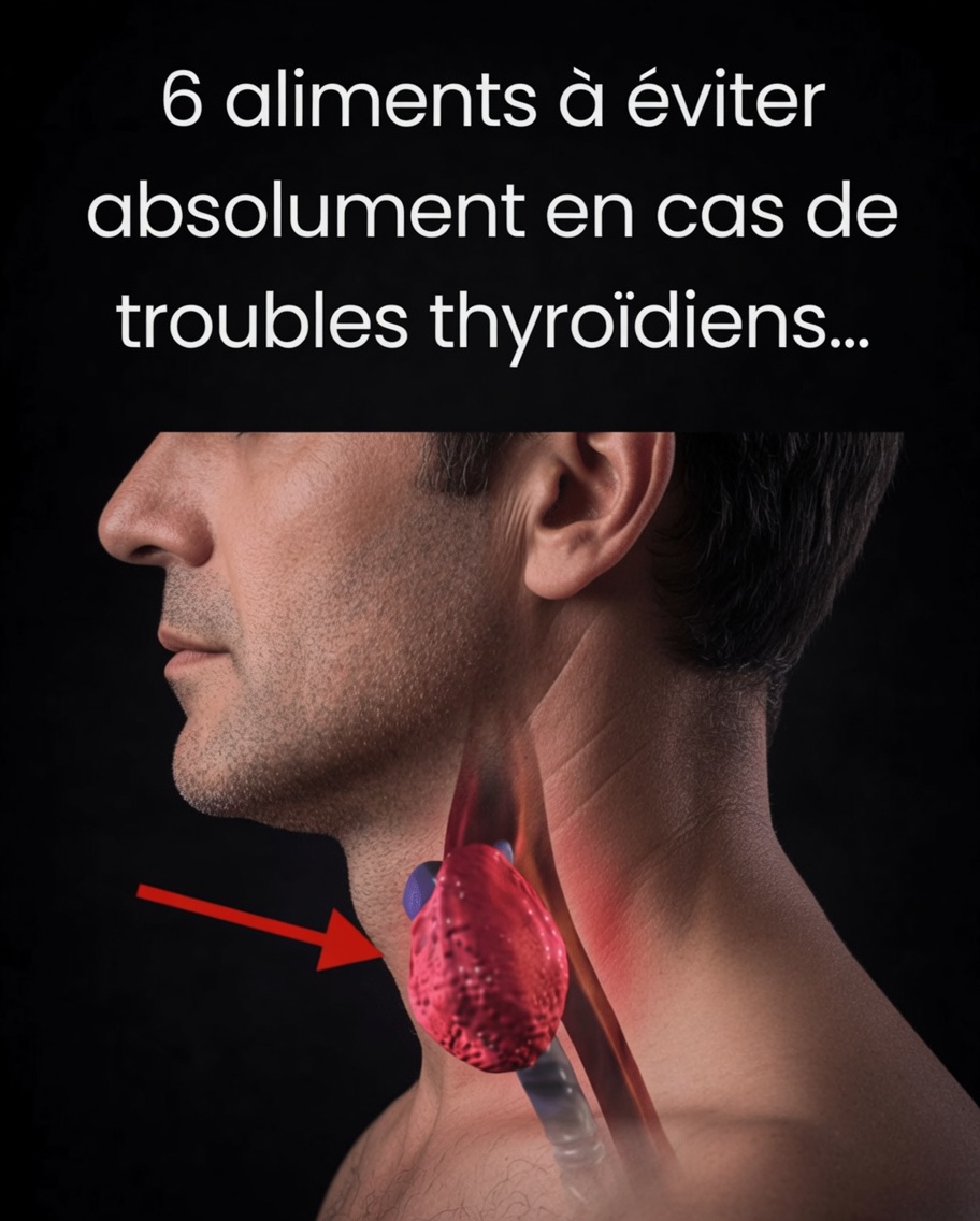 6 aliments que vous devez absolument éviter si vous souffrez d’un trouble de la thyroïde