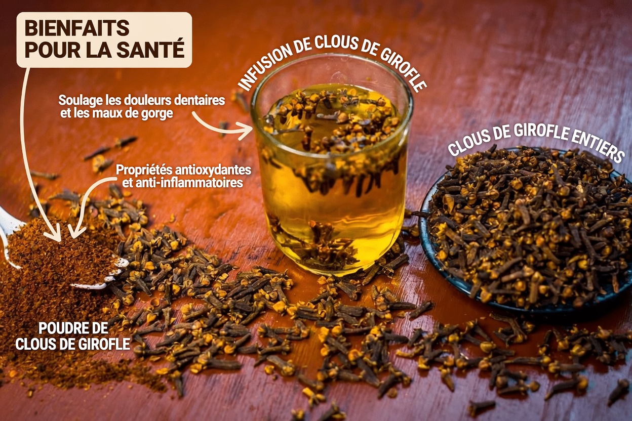 Les bienfaits de l’eau de clou de girofle la nuit : ces 15 bienfaits pour la santé que les médecins ne mentionnent jamais