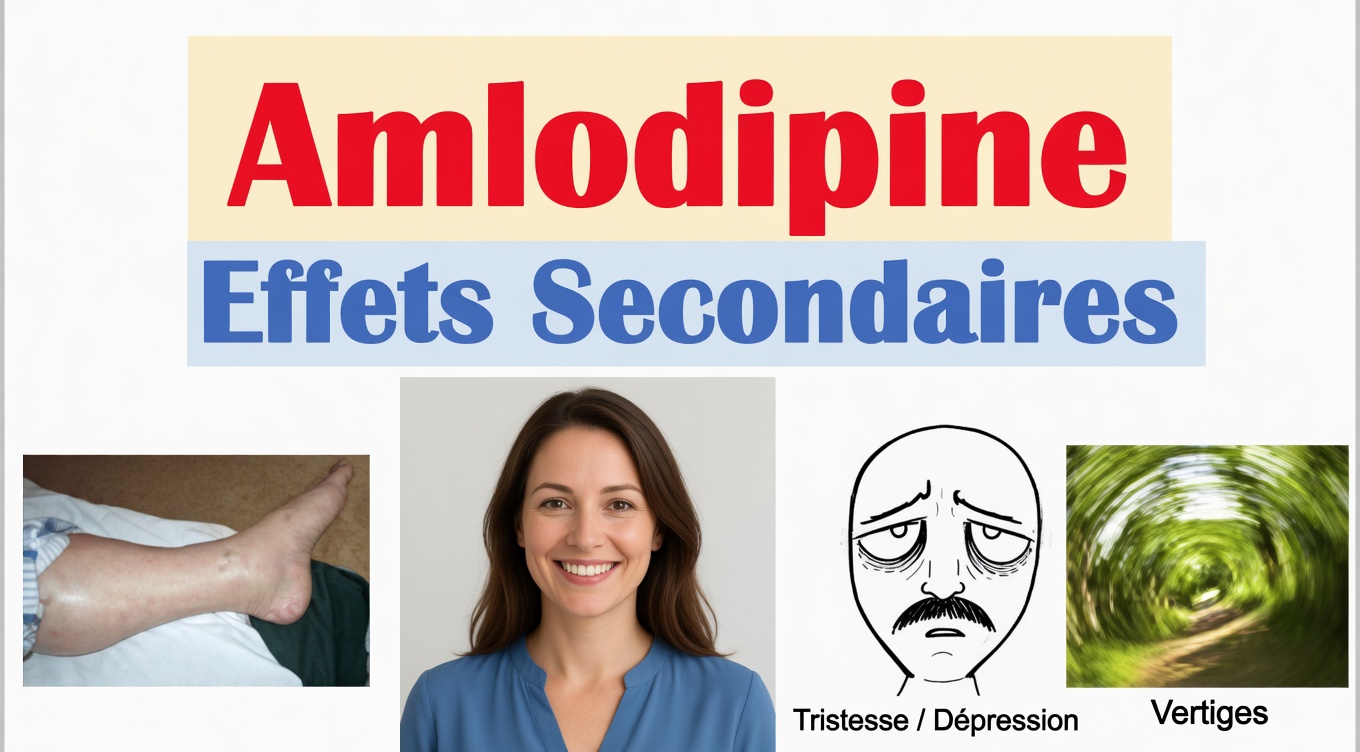 12 effets secondaires méconnus de l’amlodipine que vous devez connaître dès maintenant