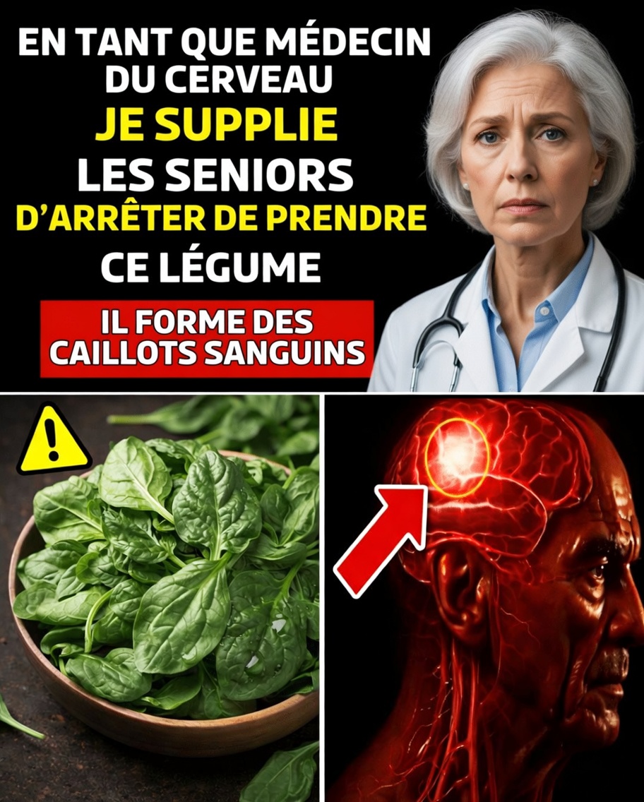 En tant que médecin, je suis CHOQUÉ : CE légume augmente le risque d’AVC du jour au lendemain