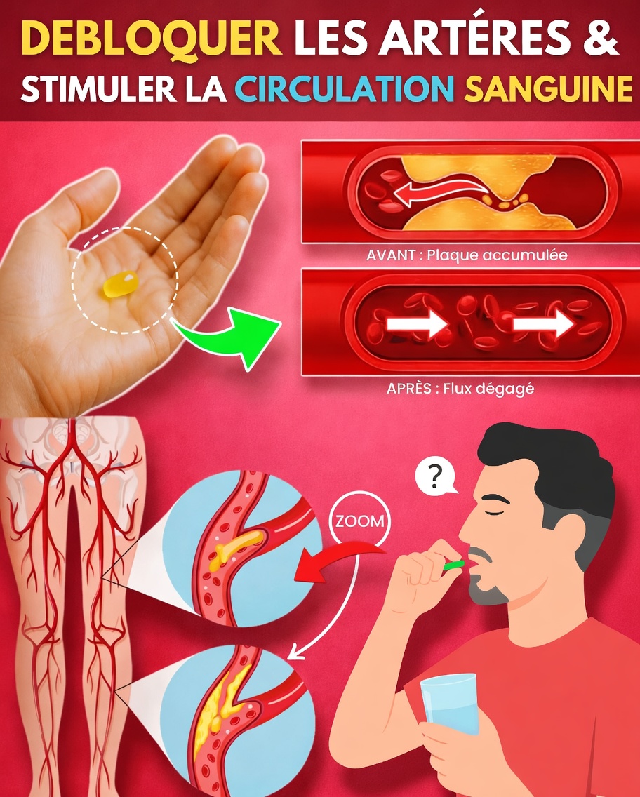 7 puissantes vitamines qui peuvent aider à favoriser des artères plus dégagées et à stimuler naturellement la circulation sanguine pour la santé du cœur