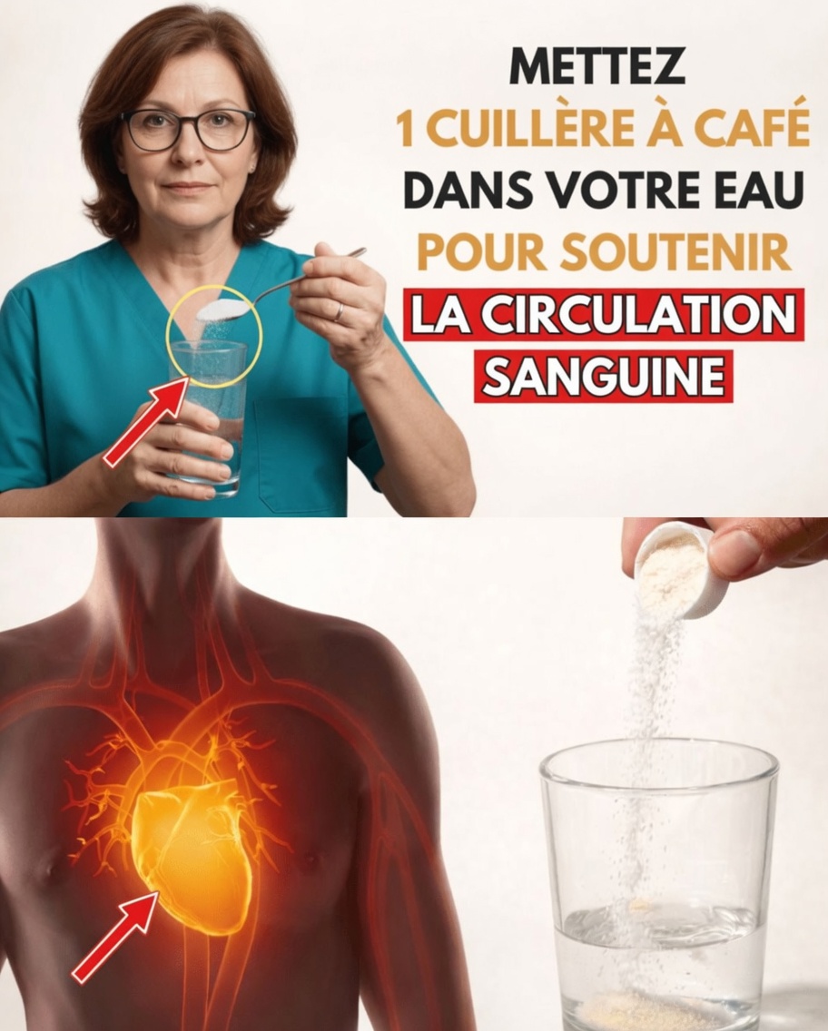 Plus de 60 ans ? Ne buvez pas seulement de l’eau nature — ajoutez CE minéral pour une meilleure circulation sanguine et une hydratation cellulaire | Conseils santé pour seniors