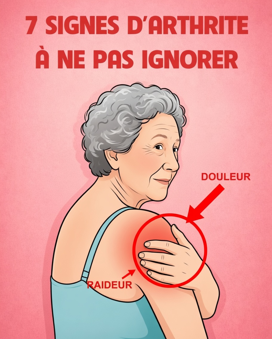 7 signes d’arthrite à ne pas ignorer