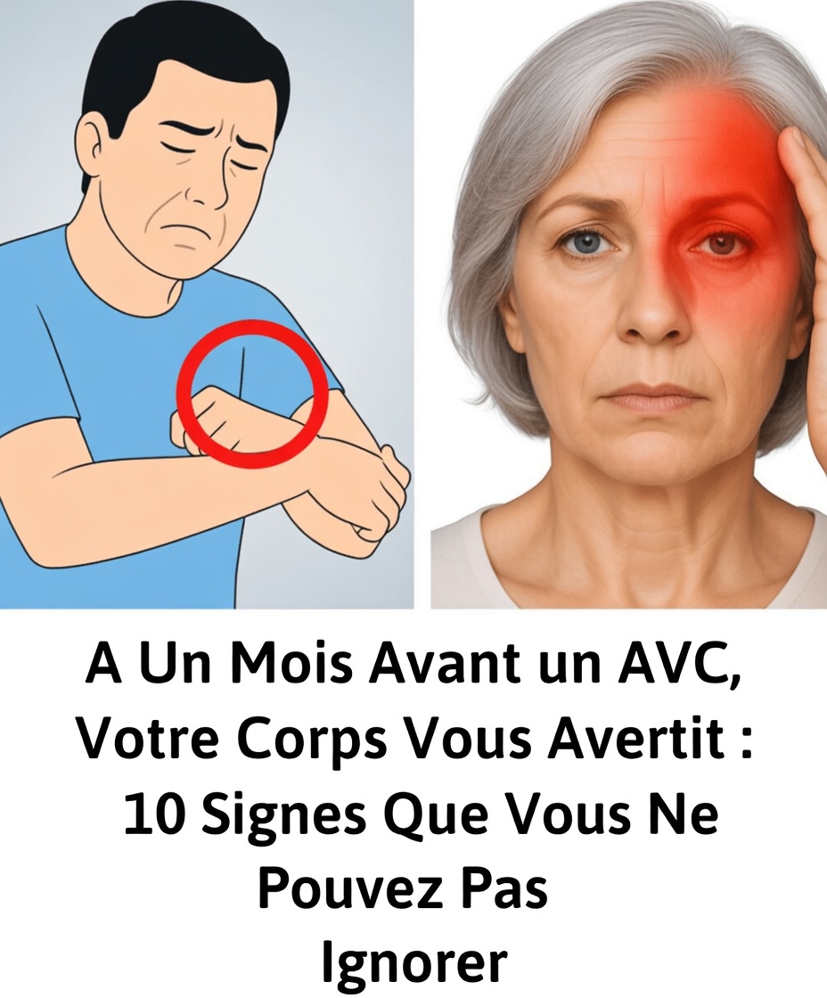 10 signes avant-coureurs que votre corps peut envoyer un mois avant un AVC – ne négligez pas ces signaux d’alerte