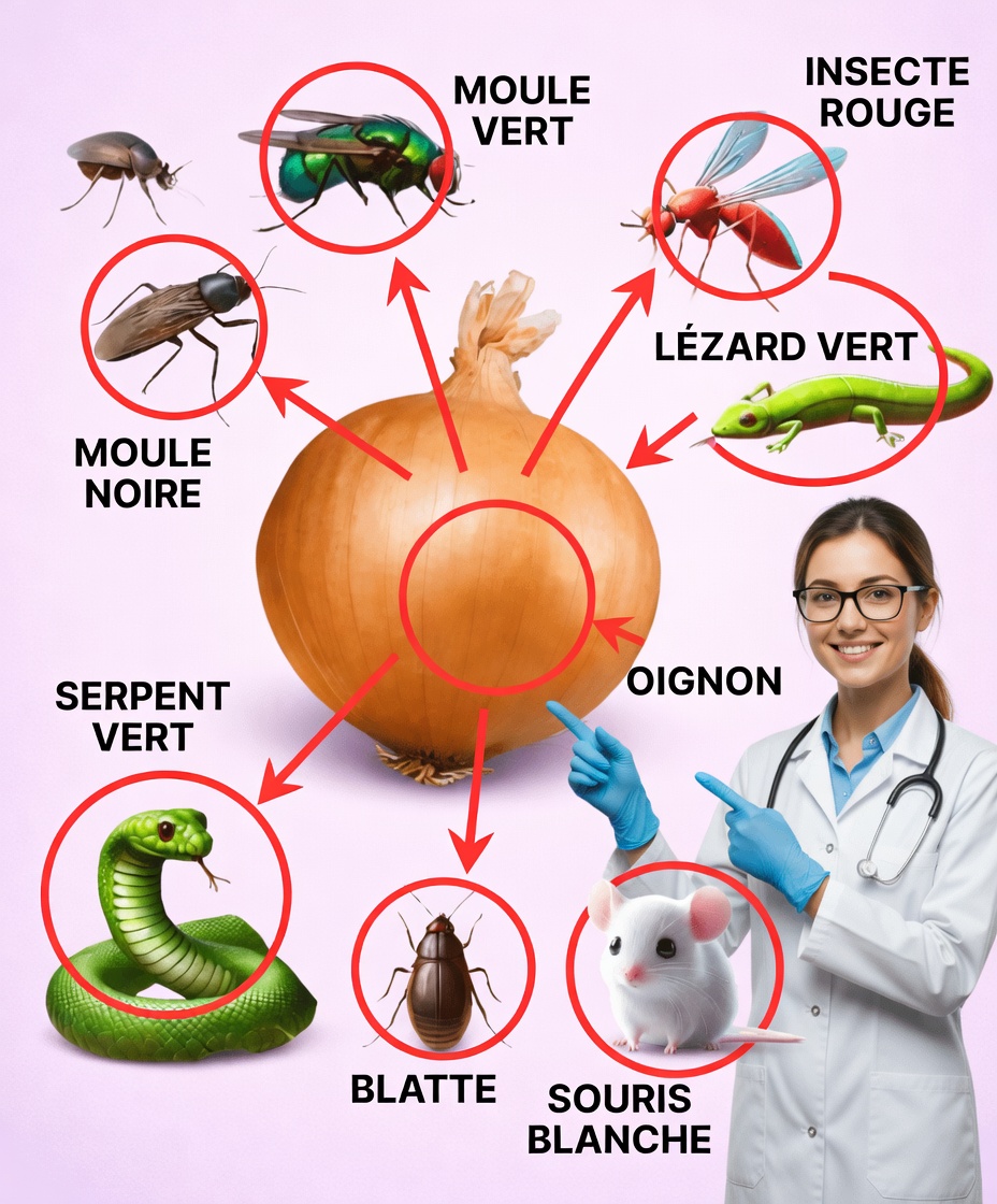 Les oignons : une solution naturelle pour se débarrasser des nuisibles