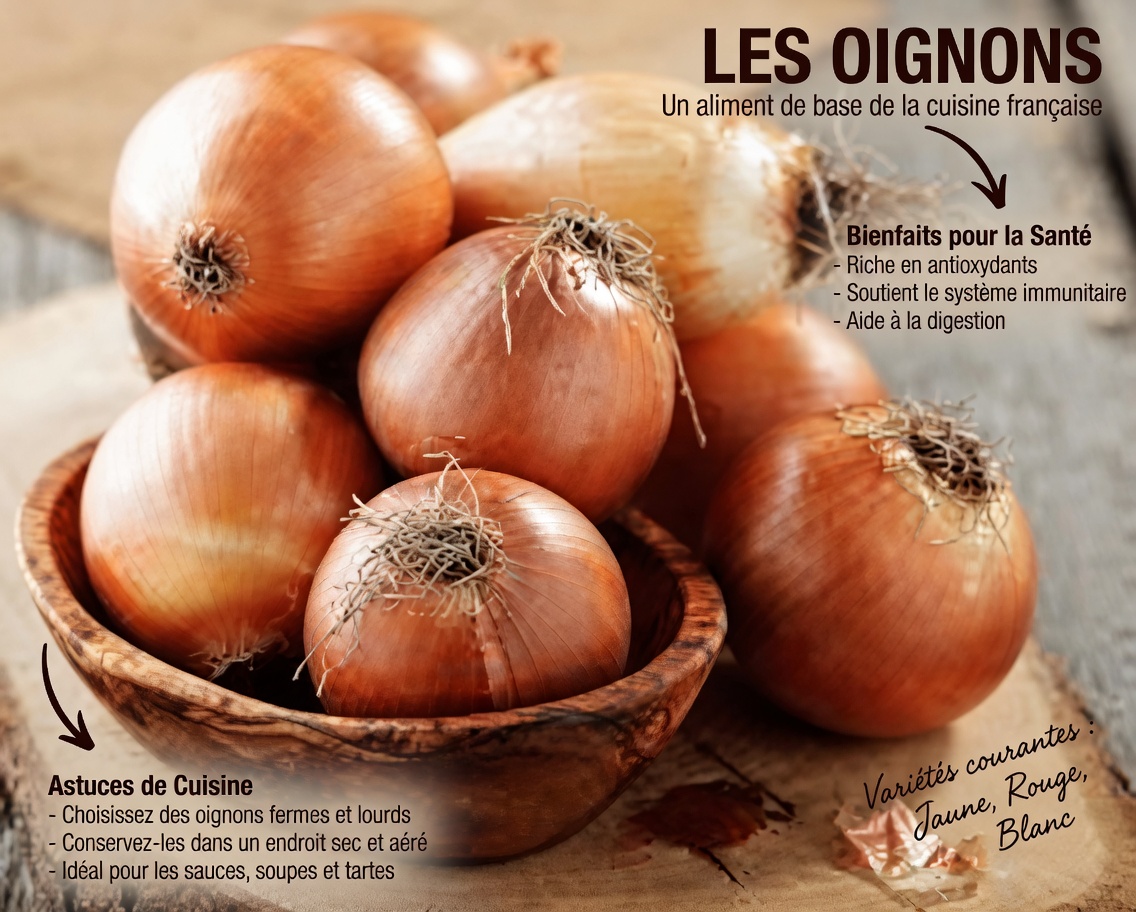 Les oignons : une solution naturelle pour se débarrasser des nuisibles