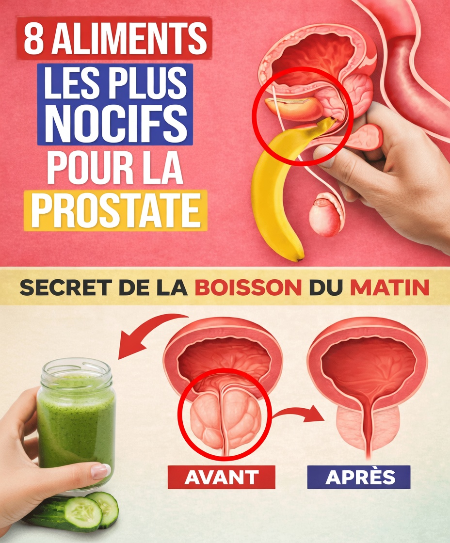 8 aliments du quotidien susceptibles d’aggraver les problèmes de prostate – les limiter pourrait favoriser une meilleure santé de la prostate