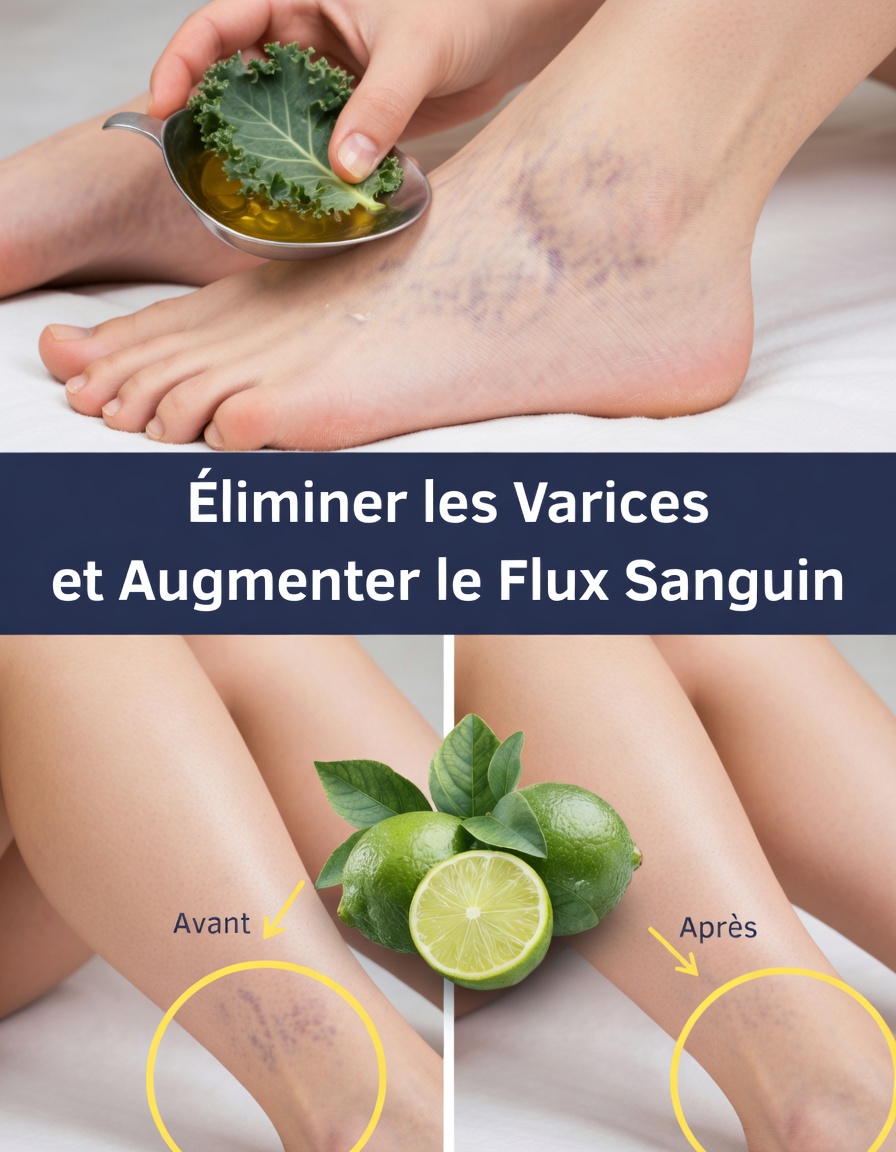 10 moyens naturels de favoriser des veines plus saines et de stimuler la circulation sanguine en cas de varices