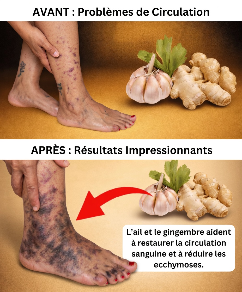 Ail et gingembre contre les varices : un remède naturel efficace