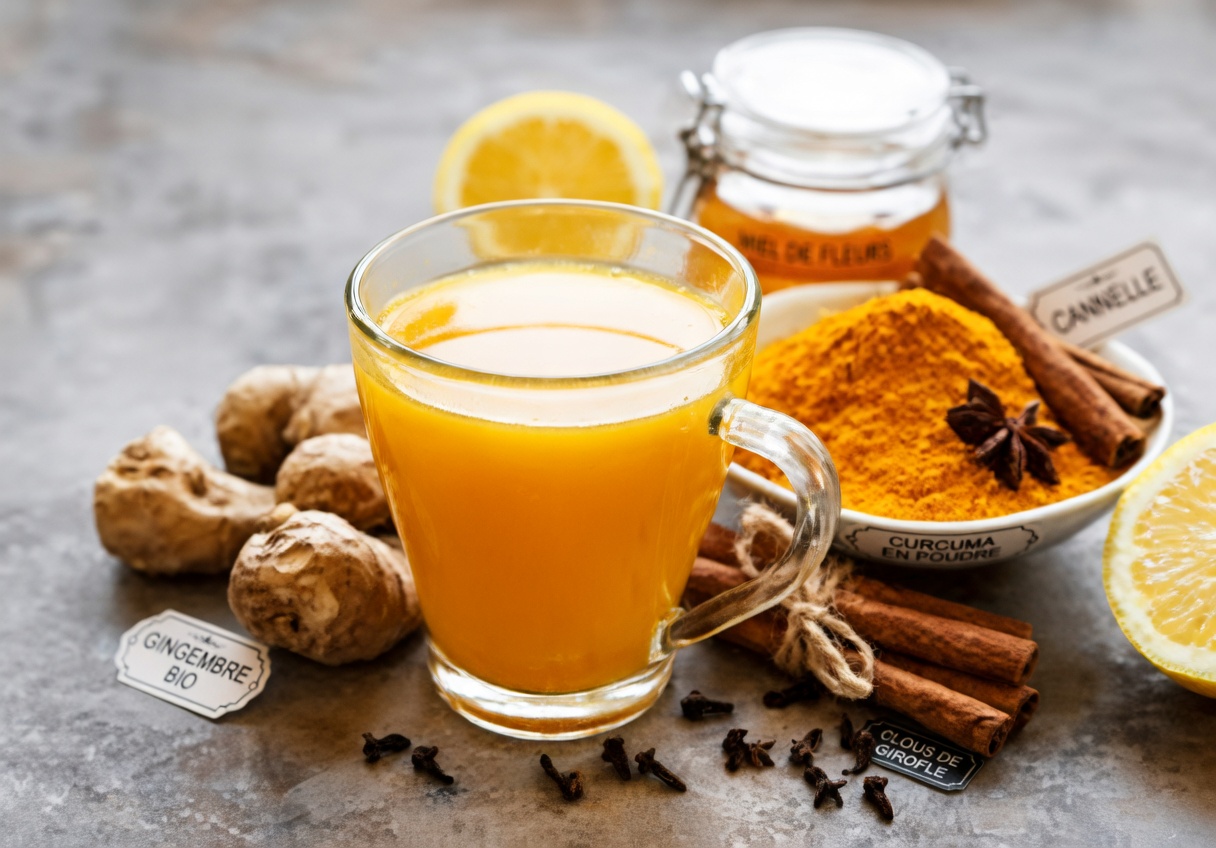 Un remède naturel contre les douleurs articulaires et osseuses : banane, oignon et curcuma