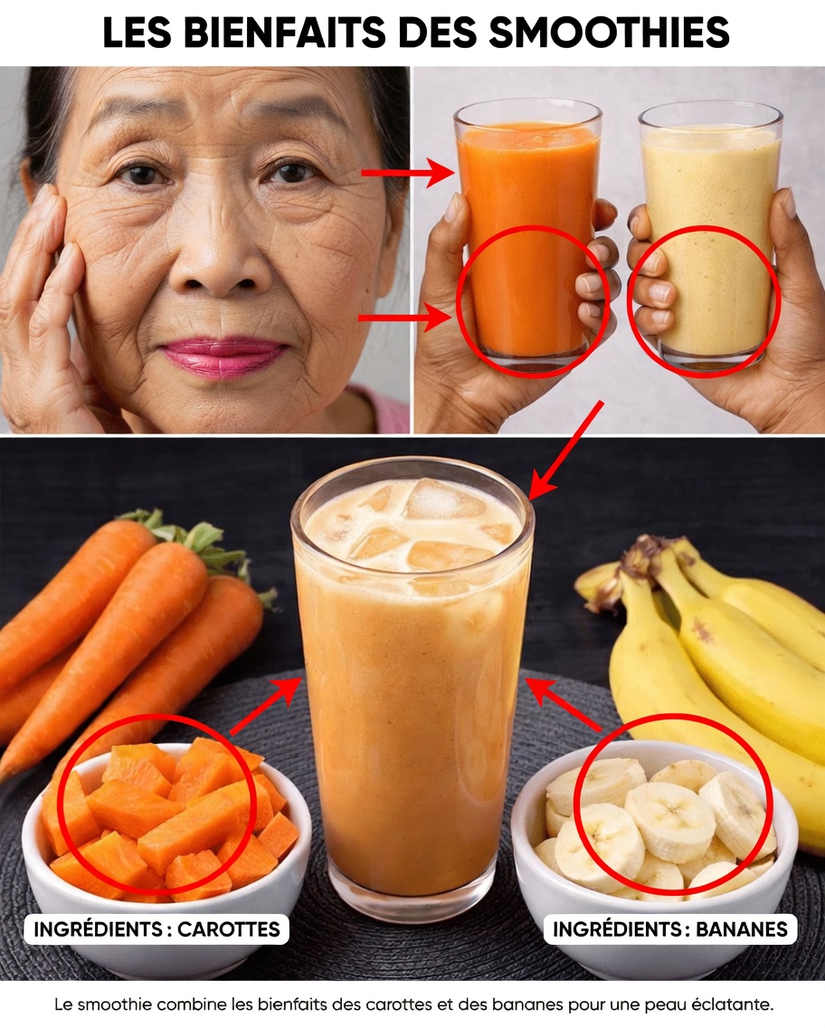 Recette de masque anti-âge pour le visage à la banane et à la carotte