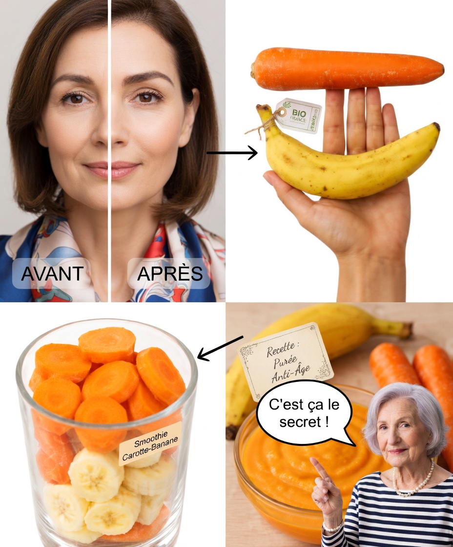 Recette de masque anti-âge pour le visage à la banane et à la carotte