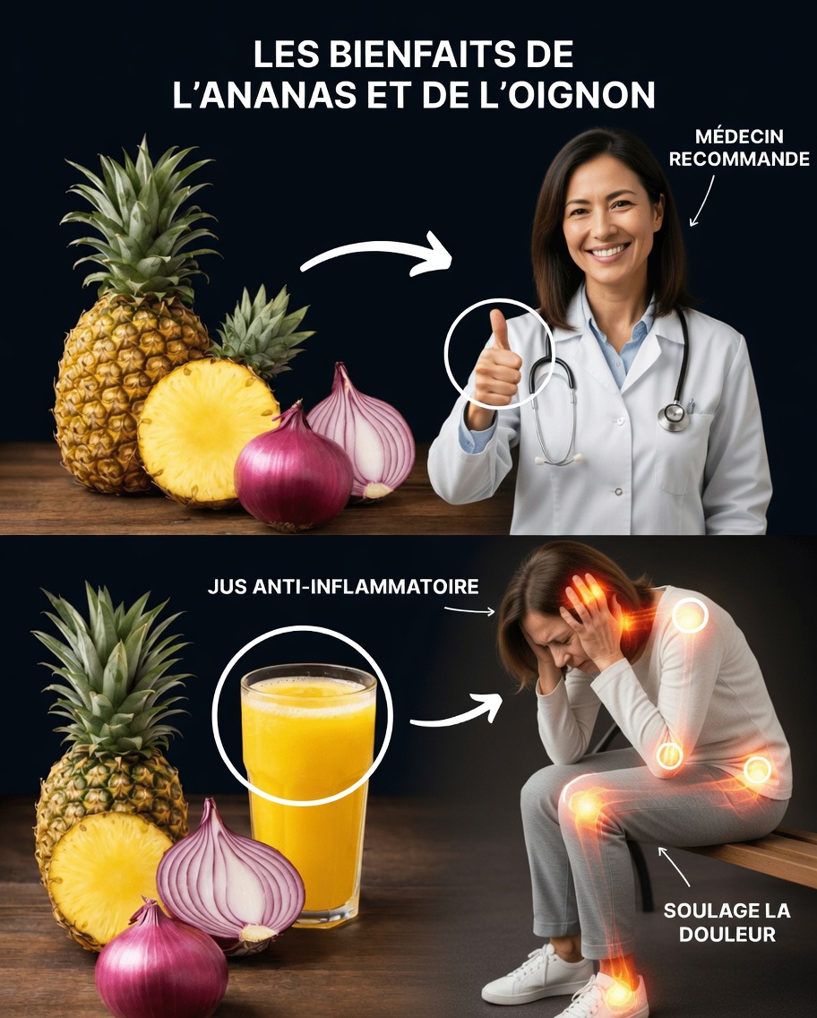 Découvrez 15 bienfaits surprenants du jus d’oignon, d’ananas et de miel que vous n’avez jamais essayés pour votre bien-être quotidien