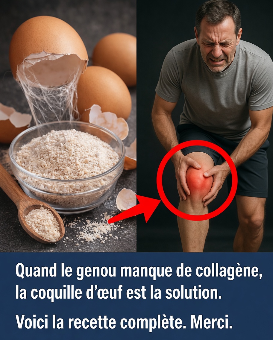 Coquille d’œuf et collagène du genou : peut-elle vraiment aider à soulager les douleurs articulaires ?