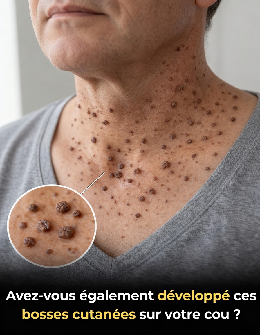 Avez-vous aussi développé ces petites bosses sur le cou ? Découvrez les causes fréquentes et des habitudes quotidiennes simples
