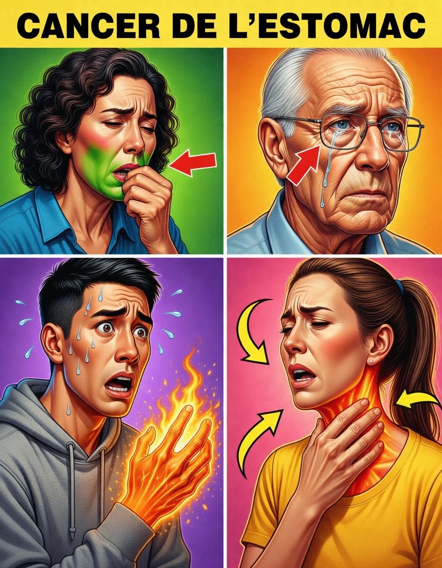 8 signes inhabituels du cancer de l’estomac que vous pourriez ignorer (symptômes précoces du cancer gastrique)