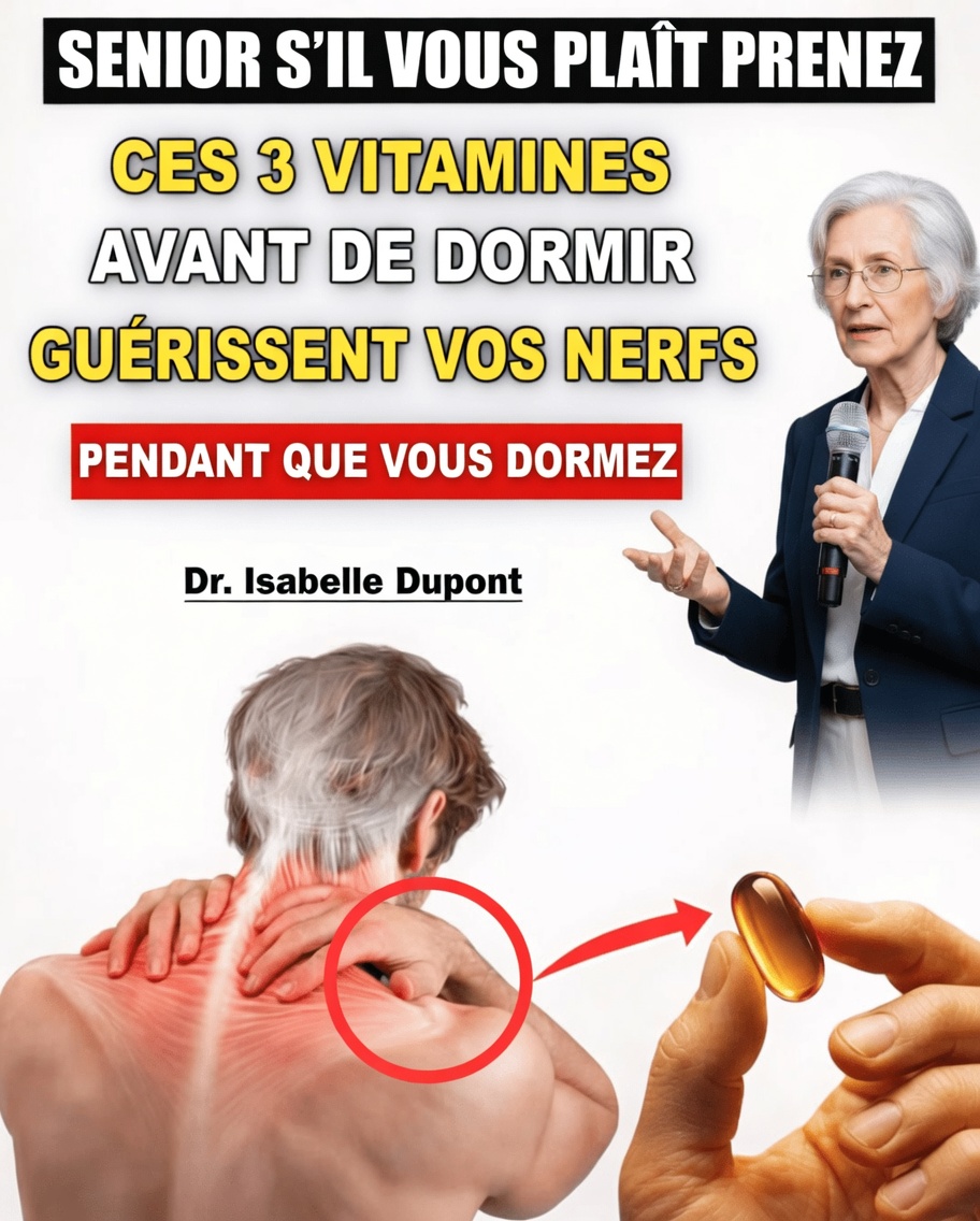 3 vitamines du soir pour aider à renforcer les jambes après 60 ans : le secret méconnu pour rester mobile et indépendant