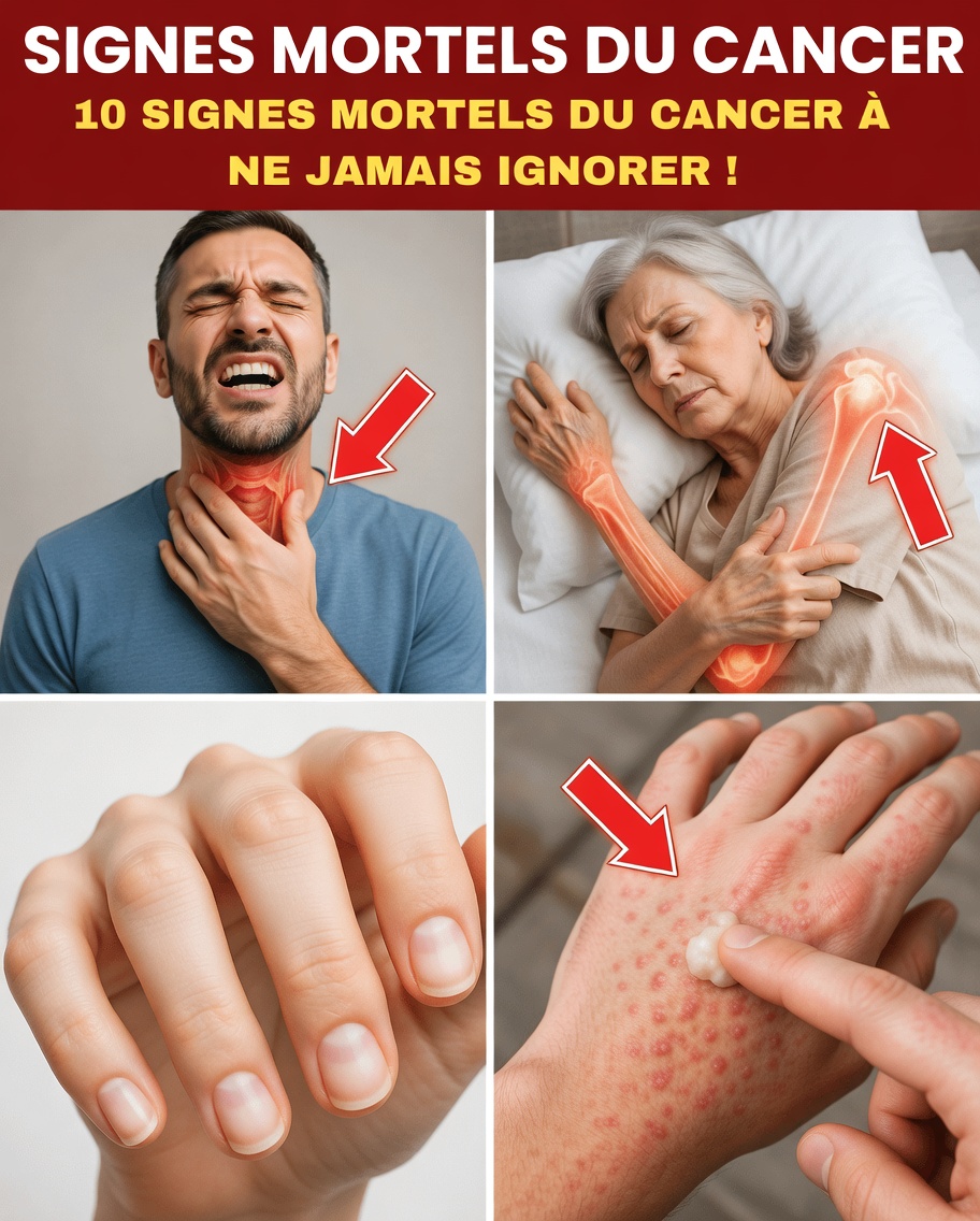 10 signes avant-coureurs de cancer que les adultes devraient connaître et discuter rapidement avec leur médecin pour une prise de conscience proactive de leur santé