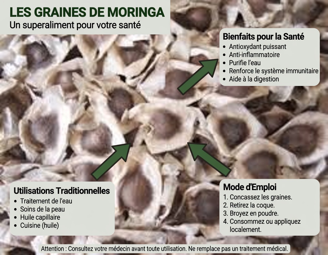 Déverrouillez le pouvoir caché des graines de moringa : 12 bienfaits qui changent la vie et que la science commence enfin à confirmer