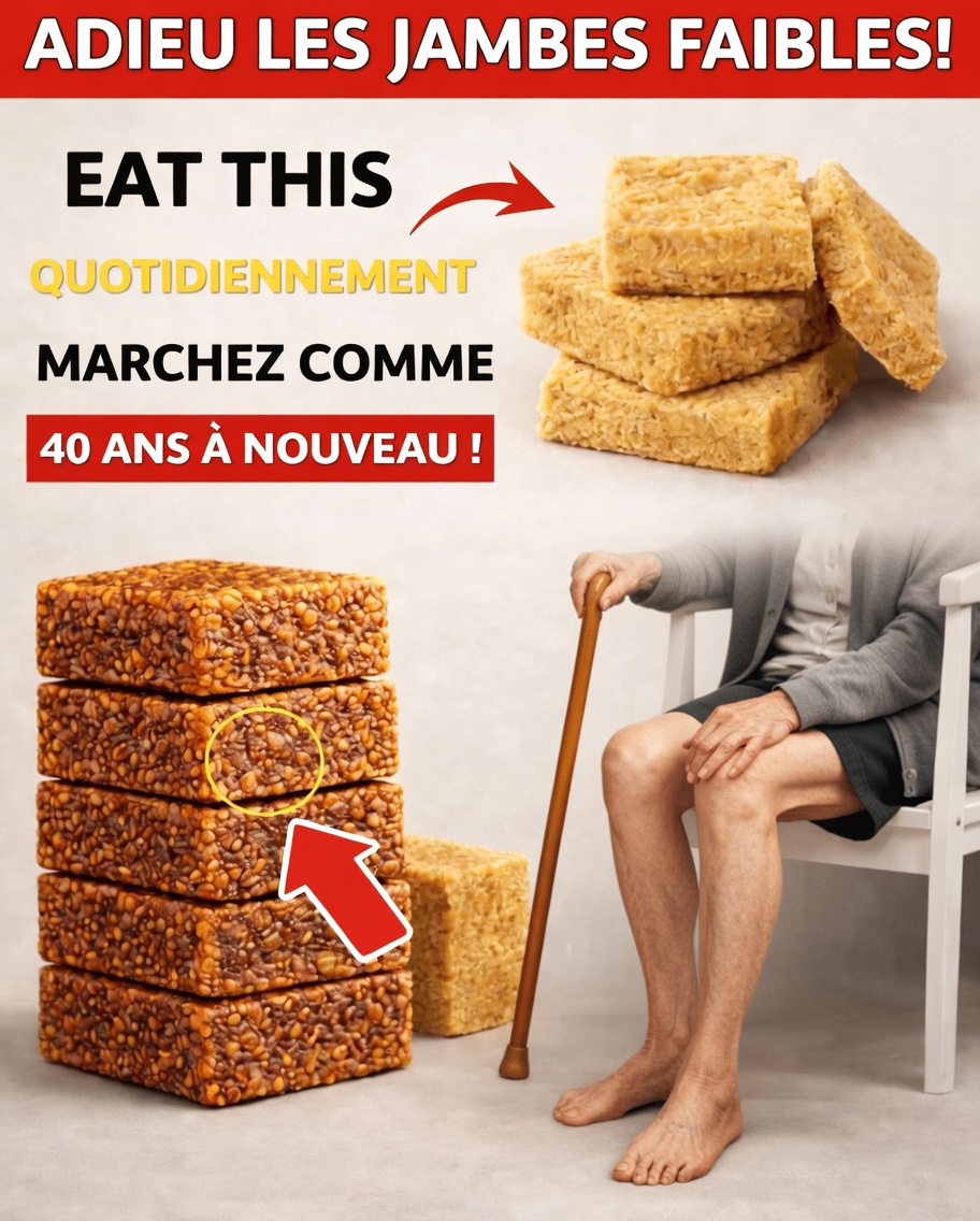 Vous voulez des jambes plus fortes même après 80 ans ? Ces 7 aliments du quotidien peuvent aider à soutenir la force des jambes