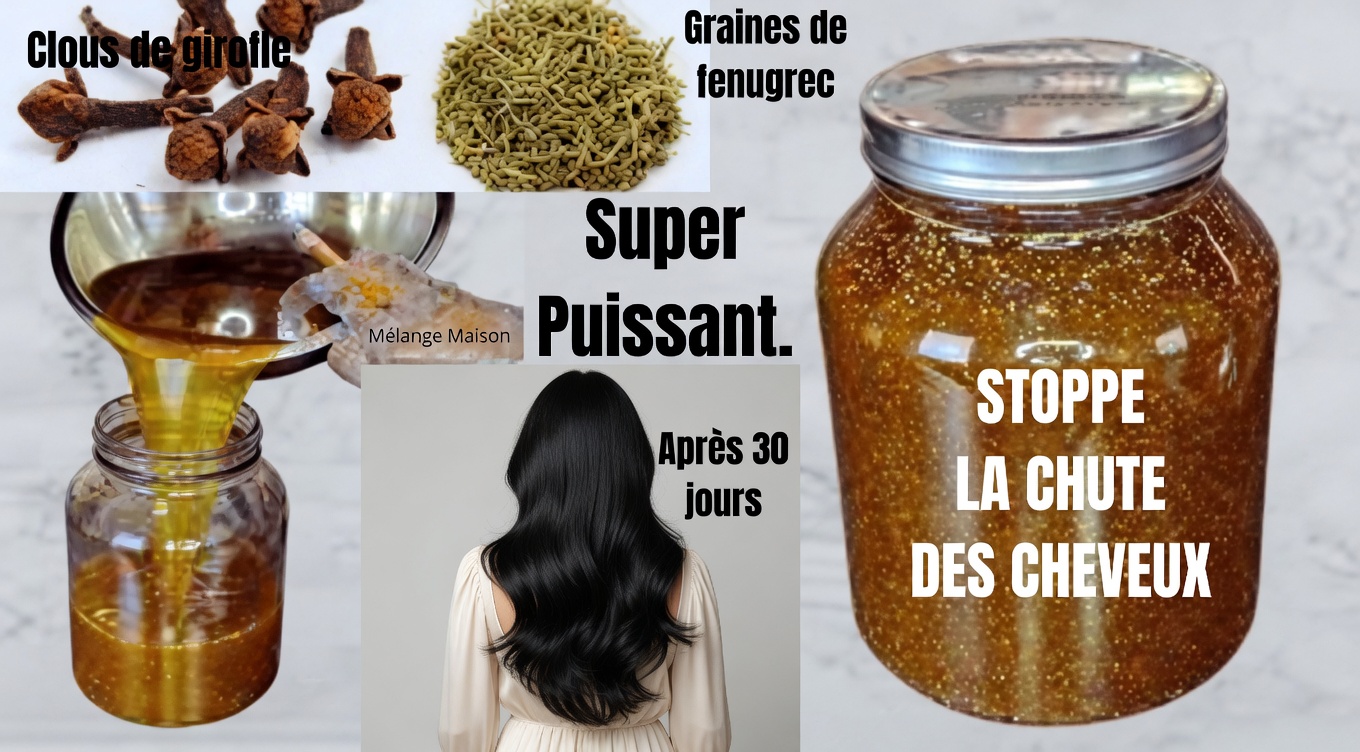 Clous de girofle, romarin et gingembre : la lotion capillaire simple à 3 ingrédients qui étonne tout le monde (mieux que l’aloe vera ?)