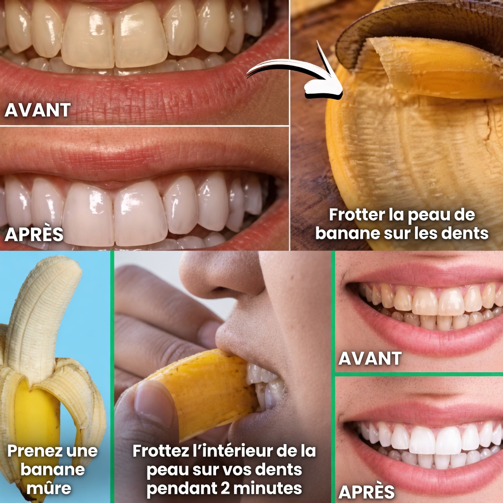 En seulement 2 minutes, effacez 10 ans de taches sur les dents – l’agent blanchissant naturel qui fonctionne vraiment