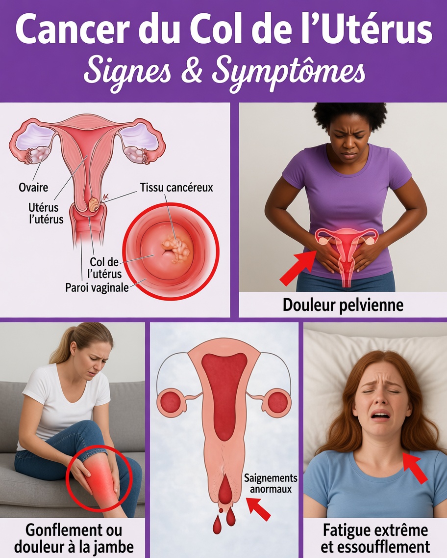 Découvrez ces 9 signes avant-coureurs précoces du cancer du col de l’utérus que de nombreuses femmes de plus de 45 ans pourraient ignorer