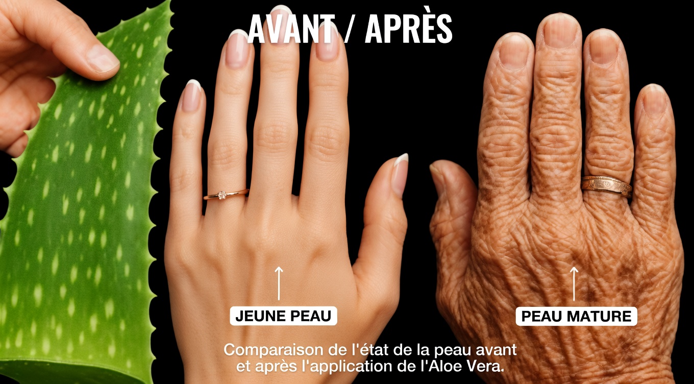Découvrez cette astuce japonaise simple et douce à base d’aloe vera pour soutenir l’hydratation de votre peau mature après 70 ans