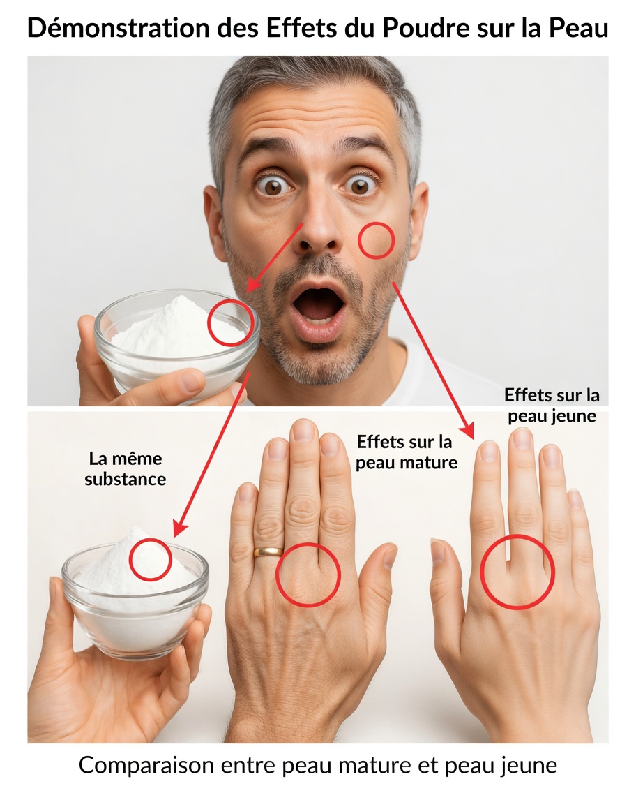 Découvrez comment le bicarbonate de soude peut transformer l’apparence de votre peau en quelques minutes – même après 70 ans !