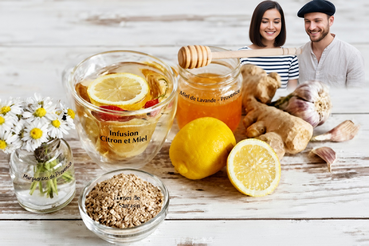 Découvrez l’étonnant regain de bien-être grâce au gingembre, à l’oignon, à l’ail, au citron et au miel pour une vitalité quotidienne après 40 ans