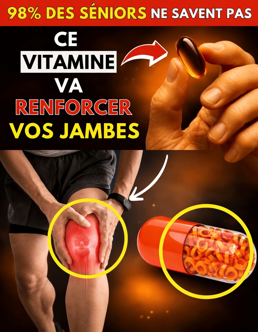 3 vitamines à prendre au coucher qui peuvent soutenir la force des jambes après 60 ans : une approche négligée pour une meilleure mobilité