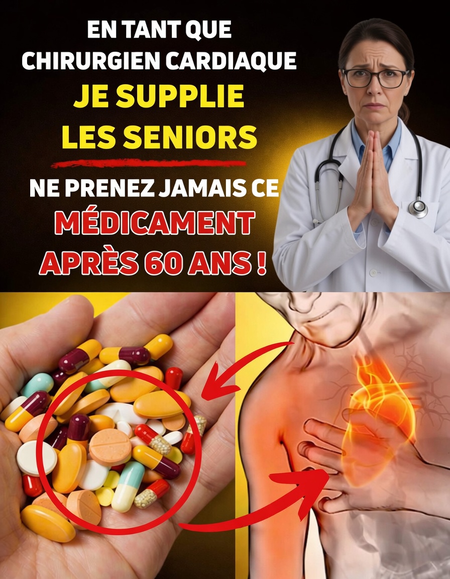 Alerte d’un chirurgien cardiaque : les 7 médicaments courants qui affaiblissent discrètement le cœur des seniors – et des moyens plus sûrs de protéger le vôtre
