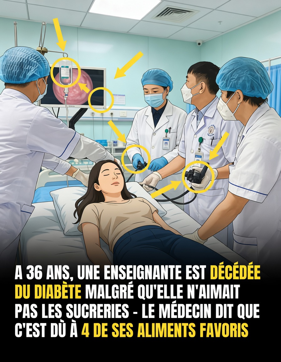 Un professeur de 36 ans meurt d’un diabète que les médecins attribuent à des aliments consommés au quotidien