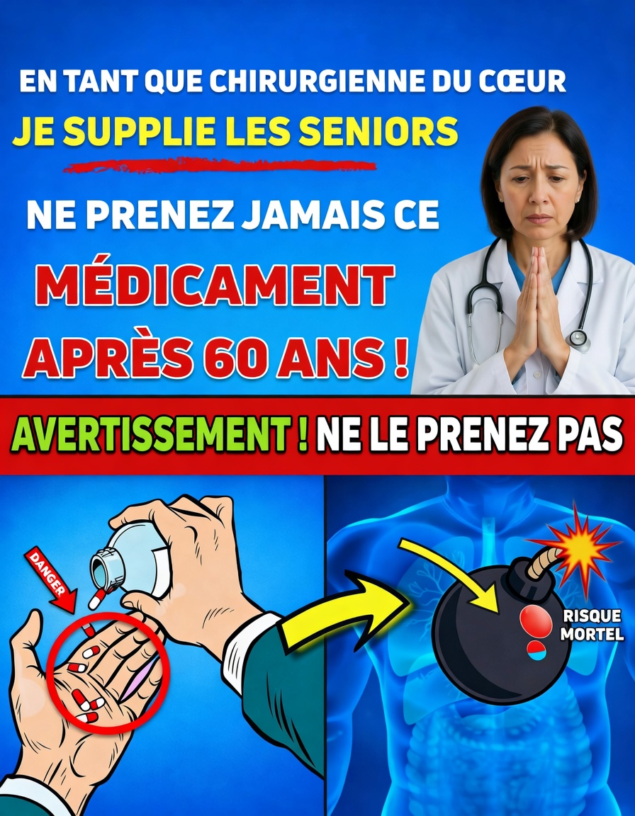 Un chirurgien cardiaque avertit : ce médicament courant pourrait affecter la santé cardiaque des seniors – ce qu’il faut savoir