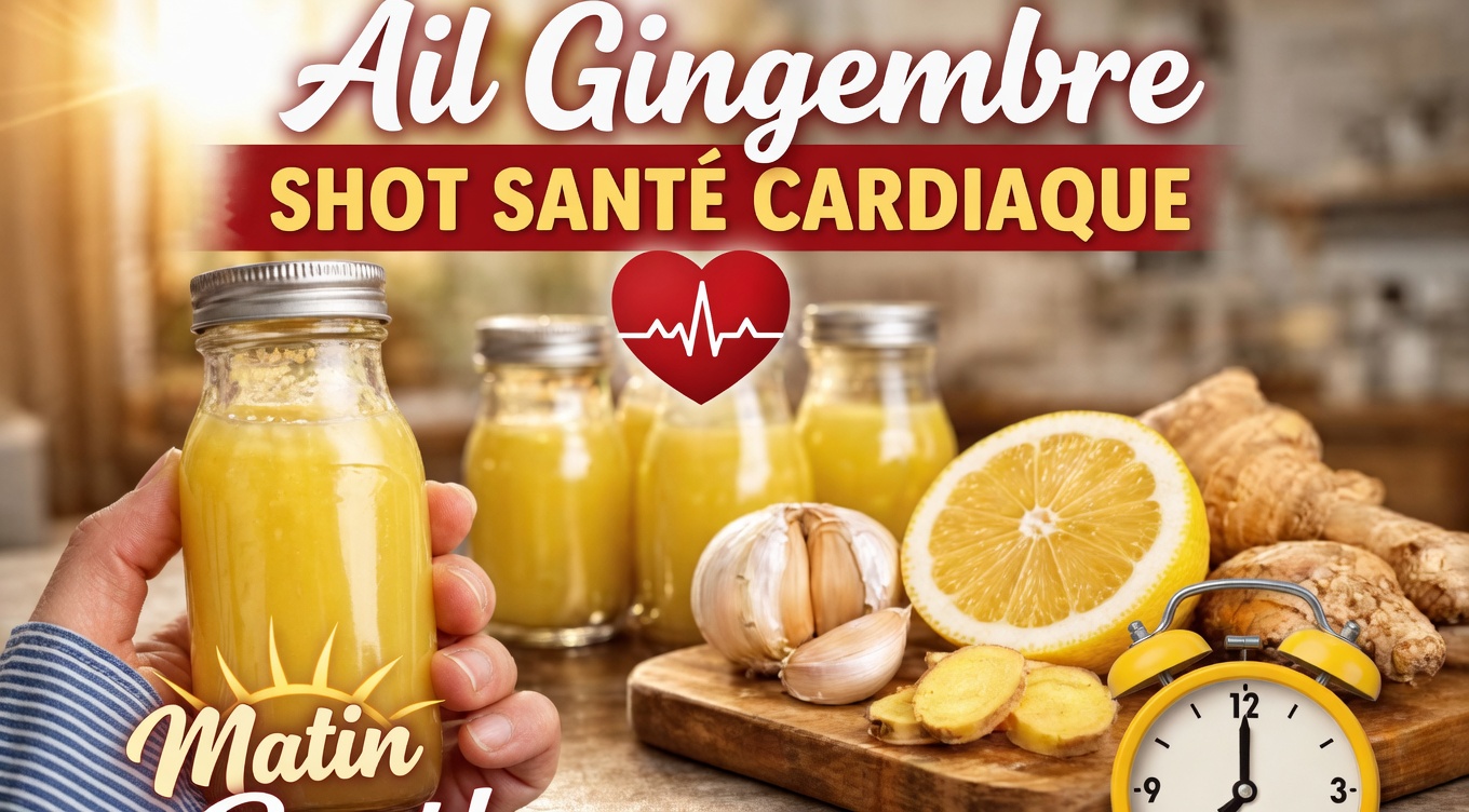 Pourquoi cette boisson au gingembre, citron et ail suscite l’attention pour la santé des yeux après 40 ans et au‑delà