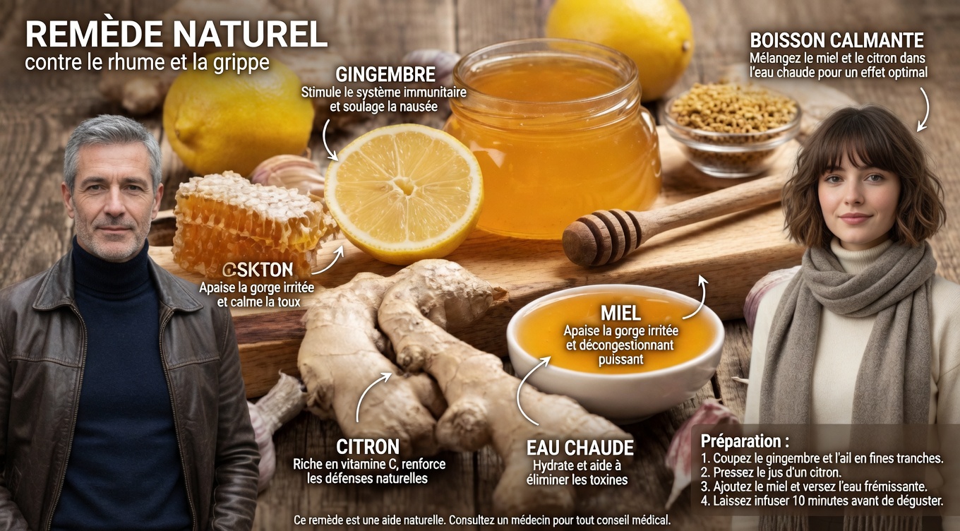 Pourquoi cette boisson au gingembre, citron et ail suscite l’attention pour la santé des yeux après 40 ans et au‑delà