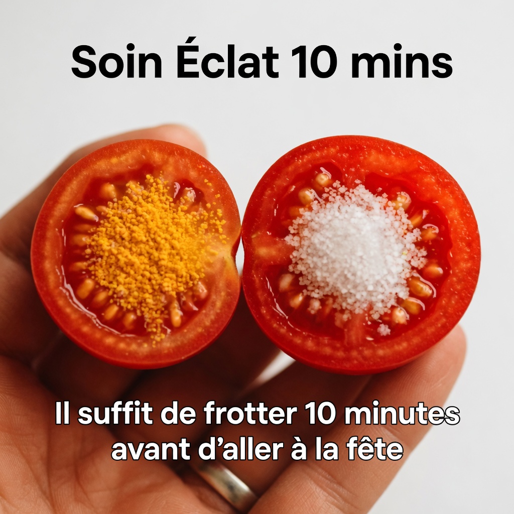 Obtenez une peau parfaite naturellement : le masque visage au dentifrice et à la tomate qui cible les pores dilatés, les taches sombres et les poils indésirables