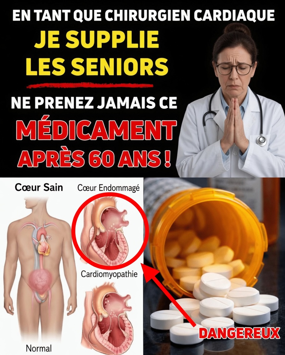 Ce médicament antidouleur courant affecte-t-il discrètement la santé cardiaque des seniors ? Ce que tout adulte de plus de 60 ans doit savoir